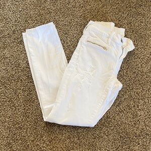 True Religion Women's White Jeans